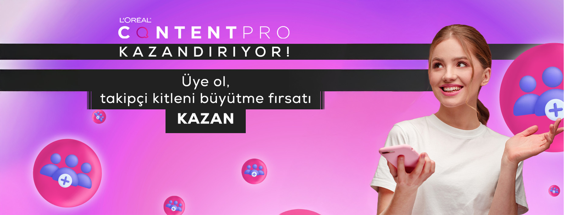 Takipçi kitleni büyütme fırsatı